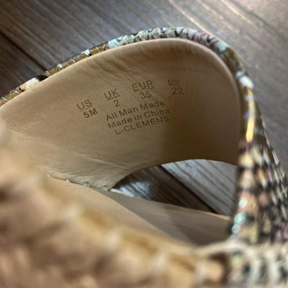 NWOT Franco Sarto wedges sandals - Picture 8 of 10